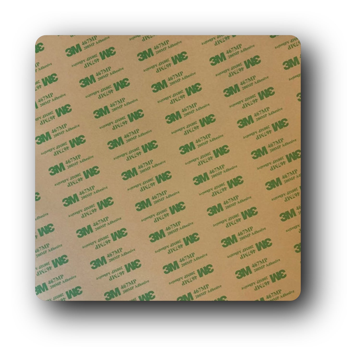 Bin Your Gum Sign - Metallic Silver Self-Adhesive Aluminium Sign with UV Print – by North By North East – Signs