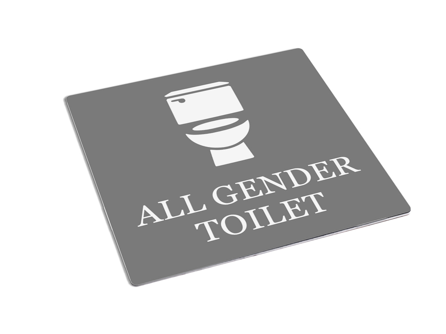 All Gender Toilet Sign – by origindesigned – Toilet & Bathroom Signs