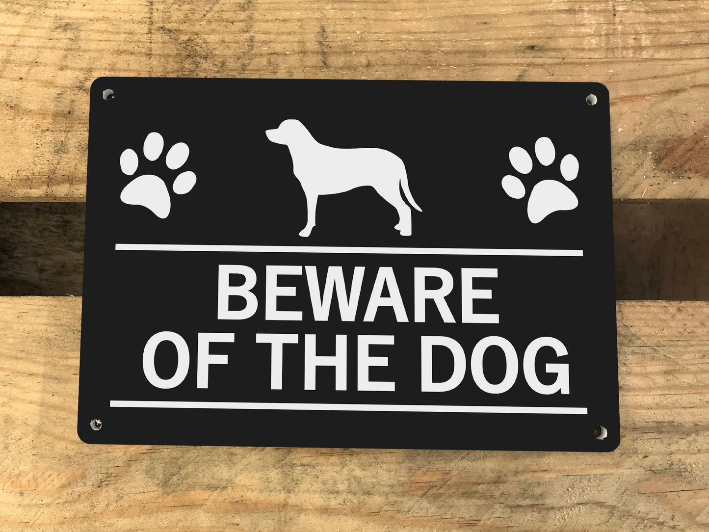 Beware of the Dog / Dogs Notice Sign – by origindesigned – Signs