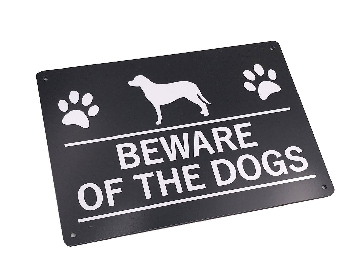 Beware of the Dog / Dogs Notice Sign – by origindesigned – Signs