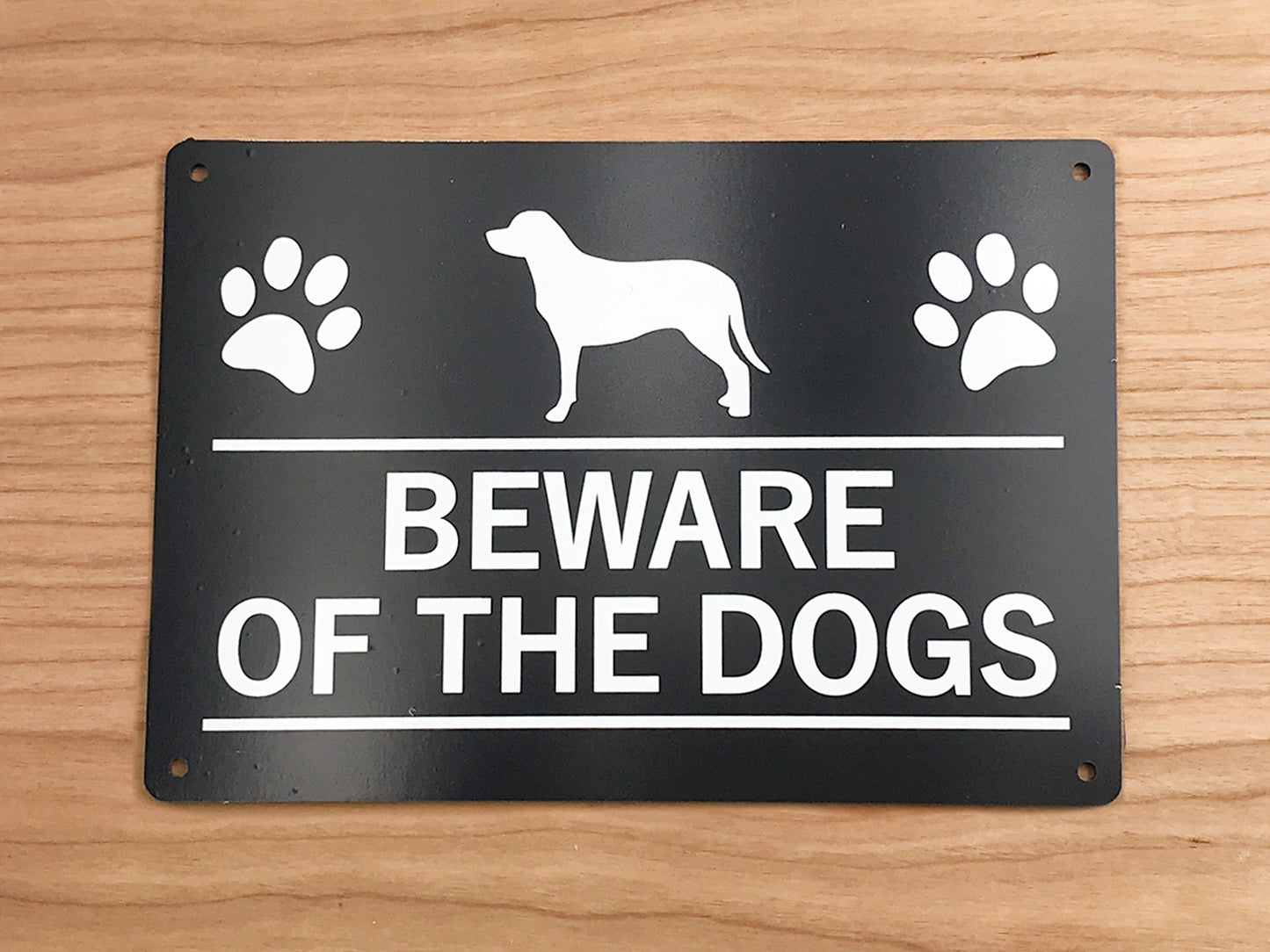 Beware of the Dog / Dogs Notice Sign – by origindesigned – Signs