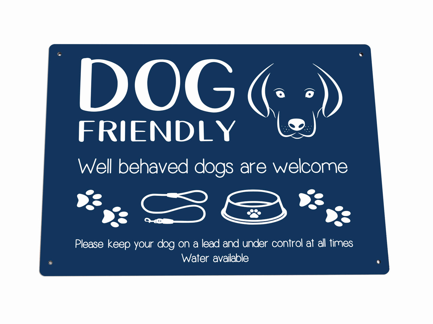 Dog Friendly / Dogs Welcome Sign – by origindesigned – Signs