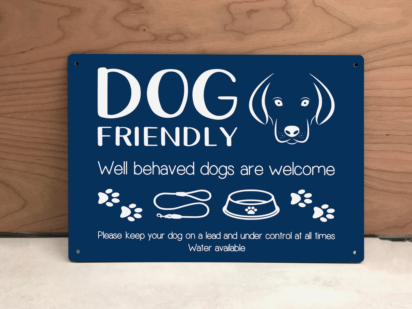 Dog Friendly / Dogs Welcome Sign – by origindesigned – Signs