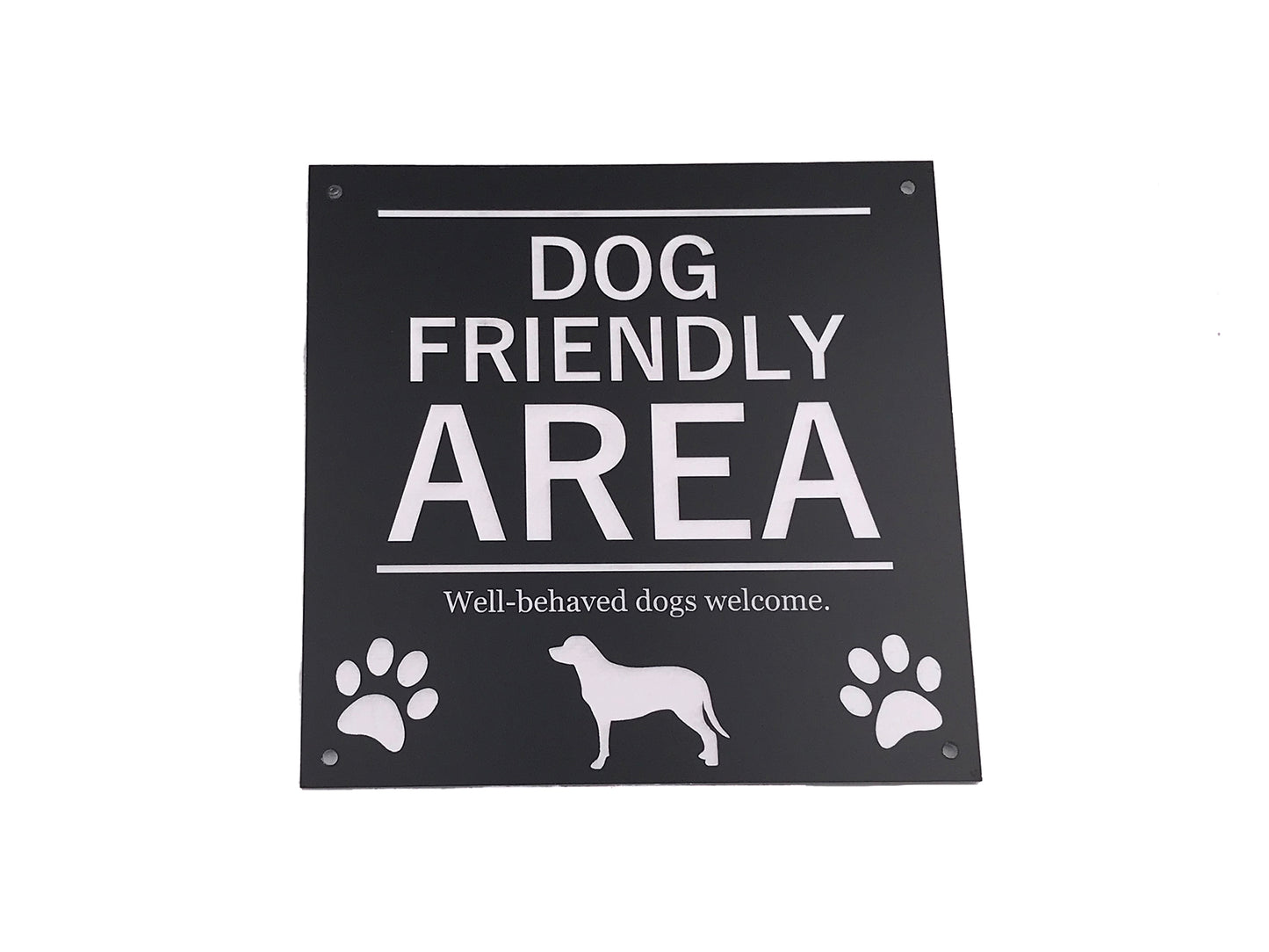 Dog Friendly Area Sign – by origindesigned – Signs