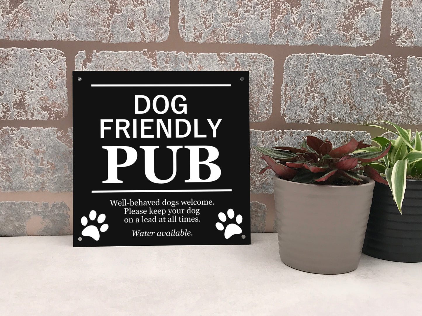 Dog Friendly Pub Sign – by origindesigned – Signs