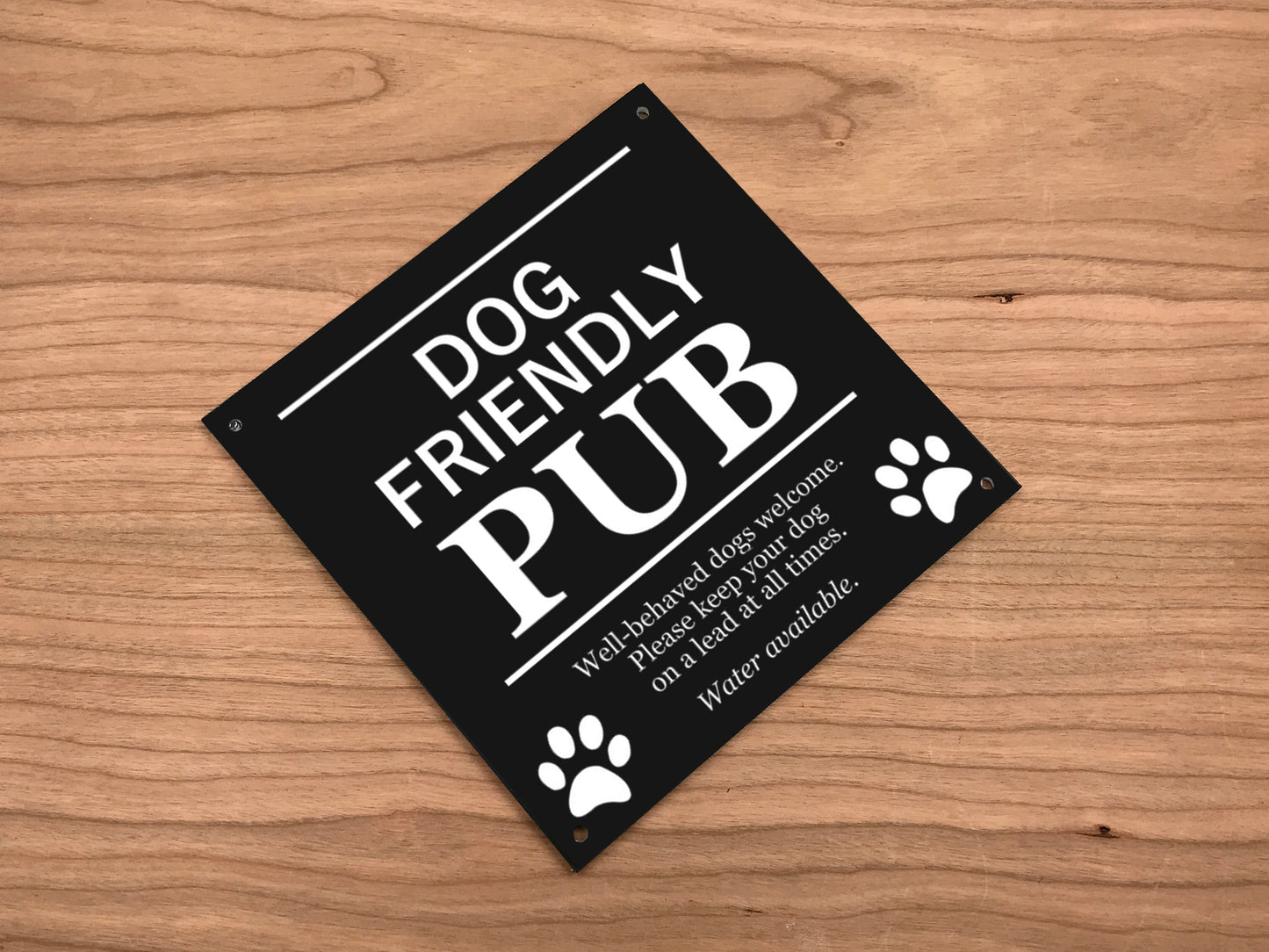 Dog Friendly Pub Sign – by origindesigned – Signs