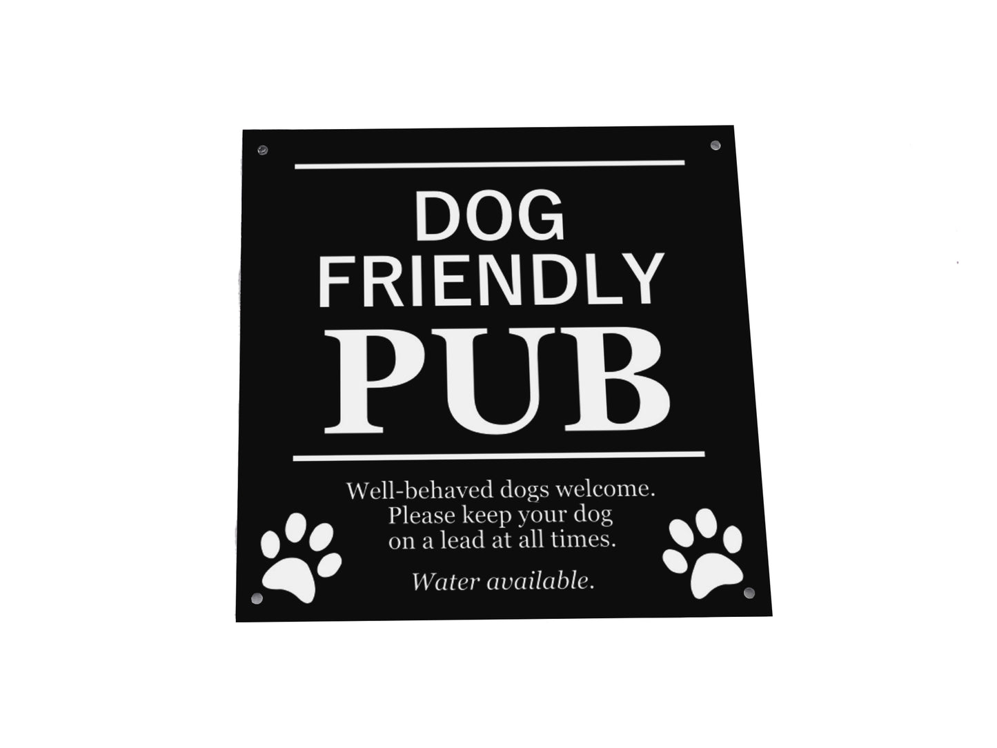 Dog Friendly Pub Sign – by origindesigned – Signs