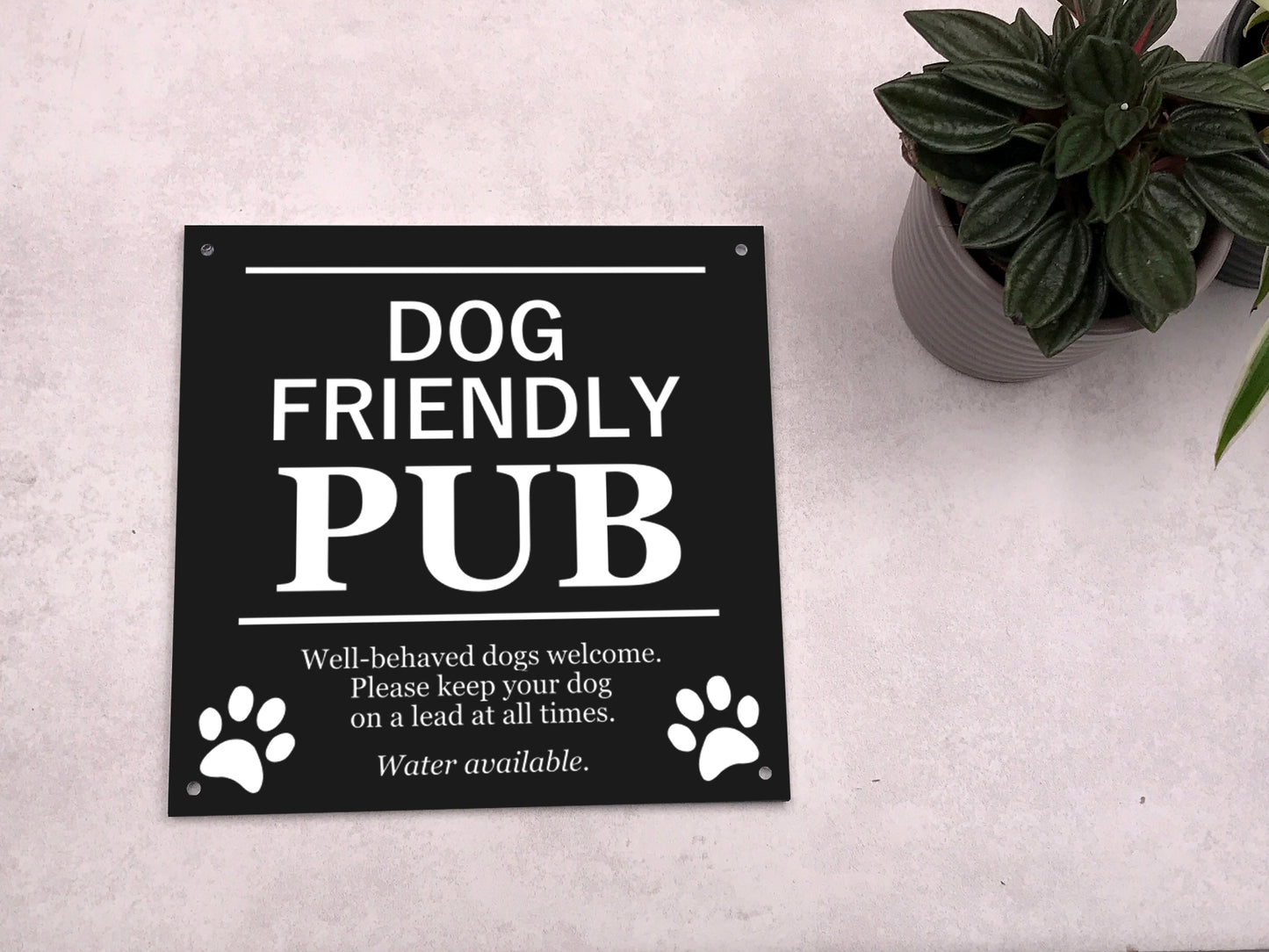 Dog Friendly Pub Sign – by origindesigned – Signs