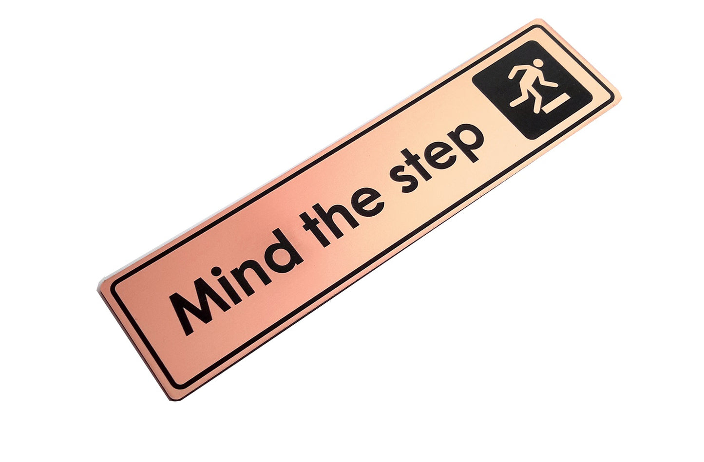 'Mind The Step' Adhesive Sticker Sign – by origindesigned – Stickers & Window Graphics