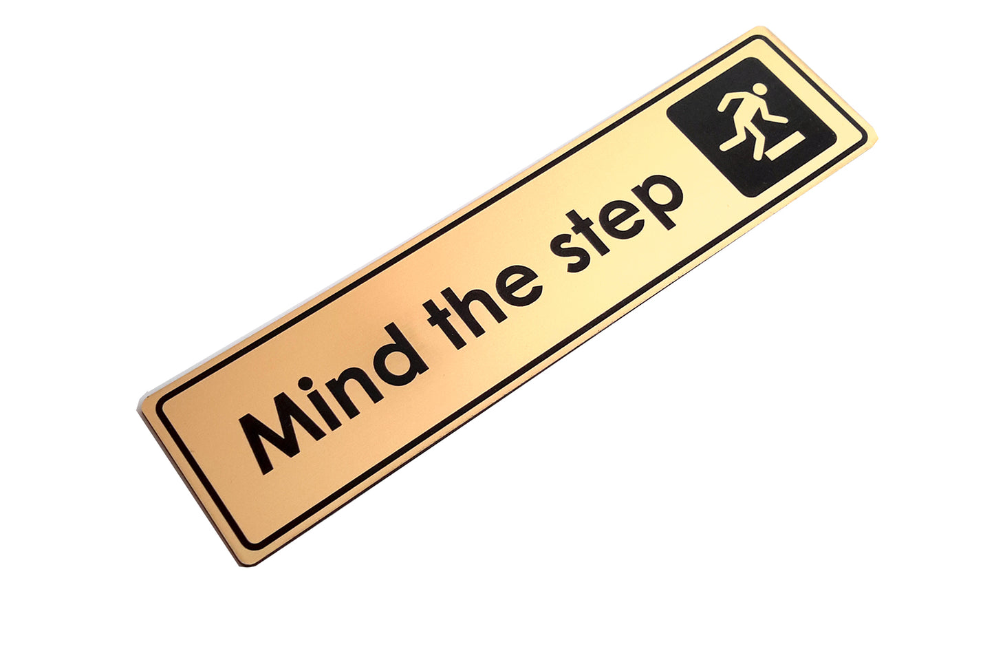 'Mind The Step' Adhesive Sticker Sign – by origindesigned – Stickers & Window Graphics