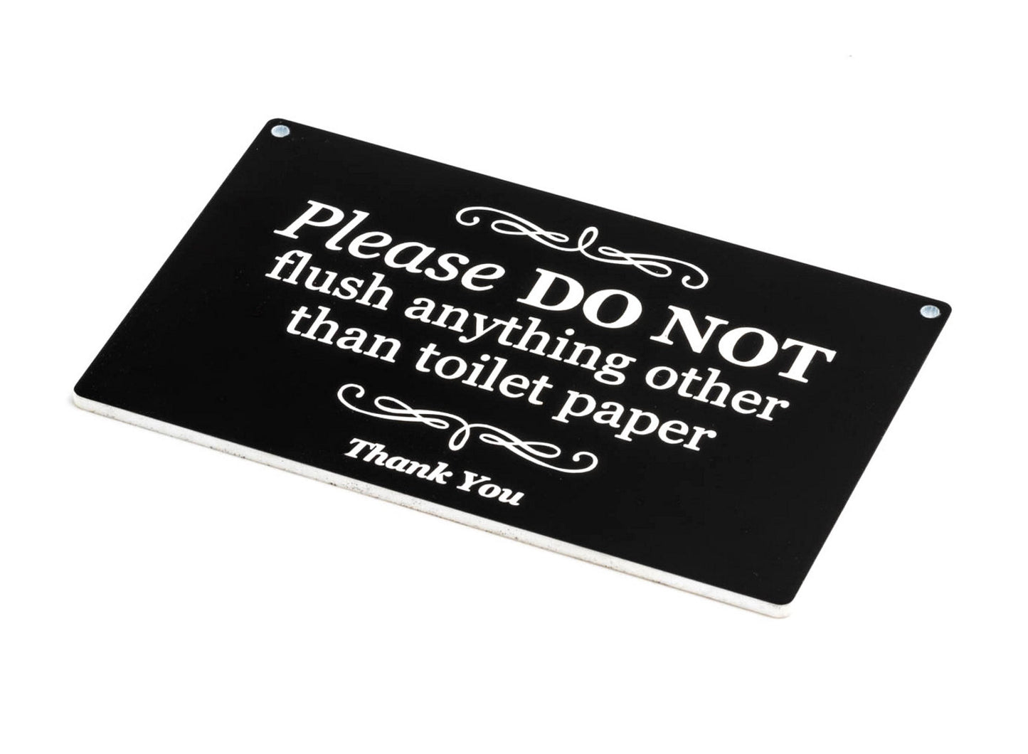 Do Not Flush - Toilet Sign – by origindesigned – Toilet & Bathroom Signs