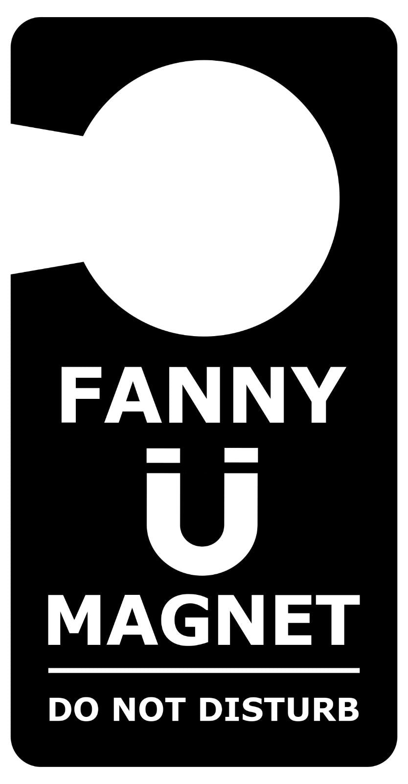 Black and White Novelty Rude Gift Do Not Disturb Door Sign – by North By North East – Novelty Signs