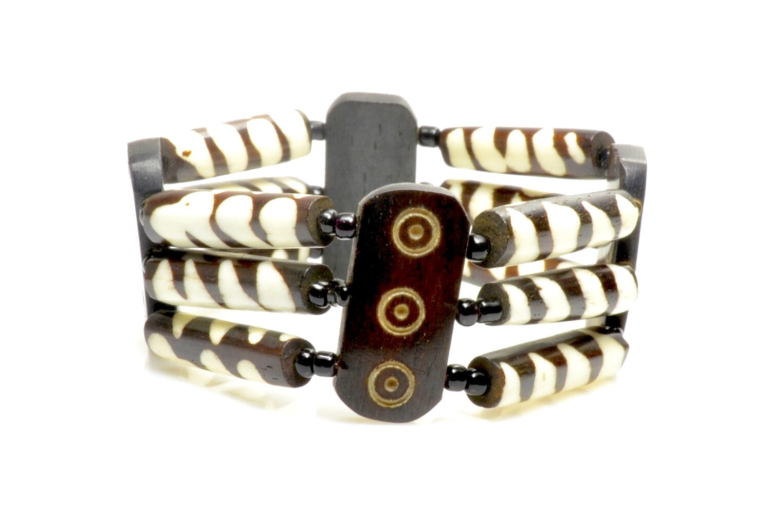Kenyan Animal Print Bead Bracelet – by North By North East – Signs