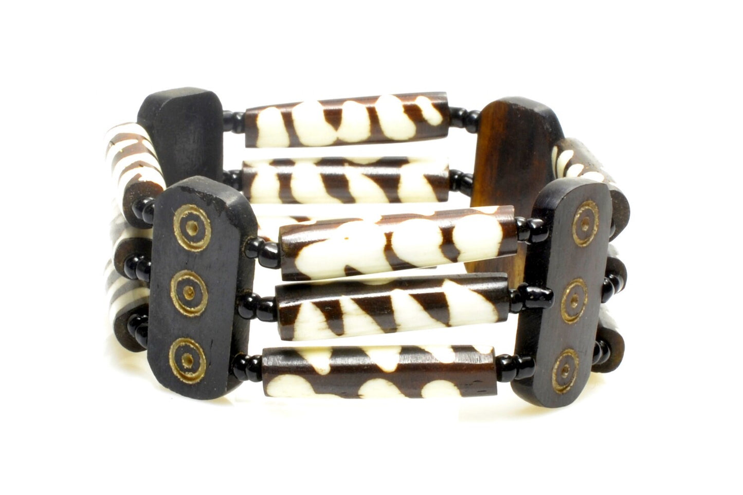 Kenyan Animal Print Bead Bracelet – by North By North East – Signs