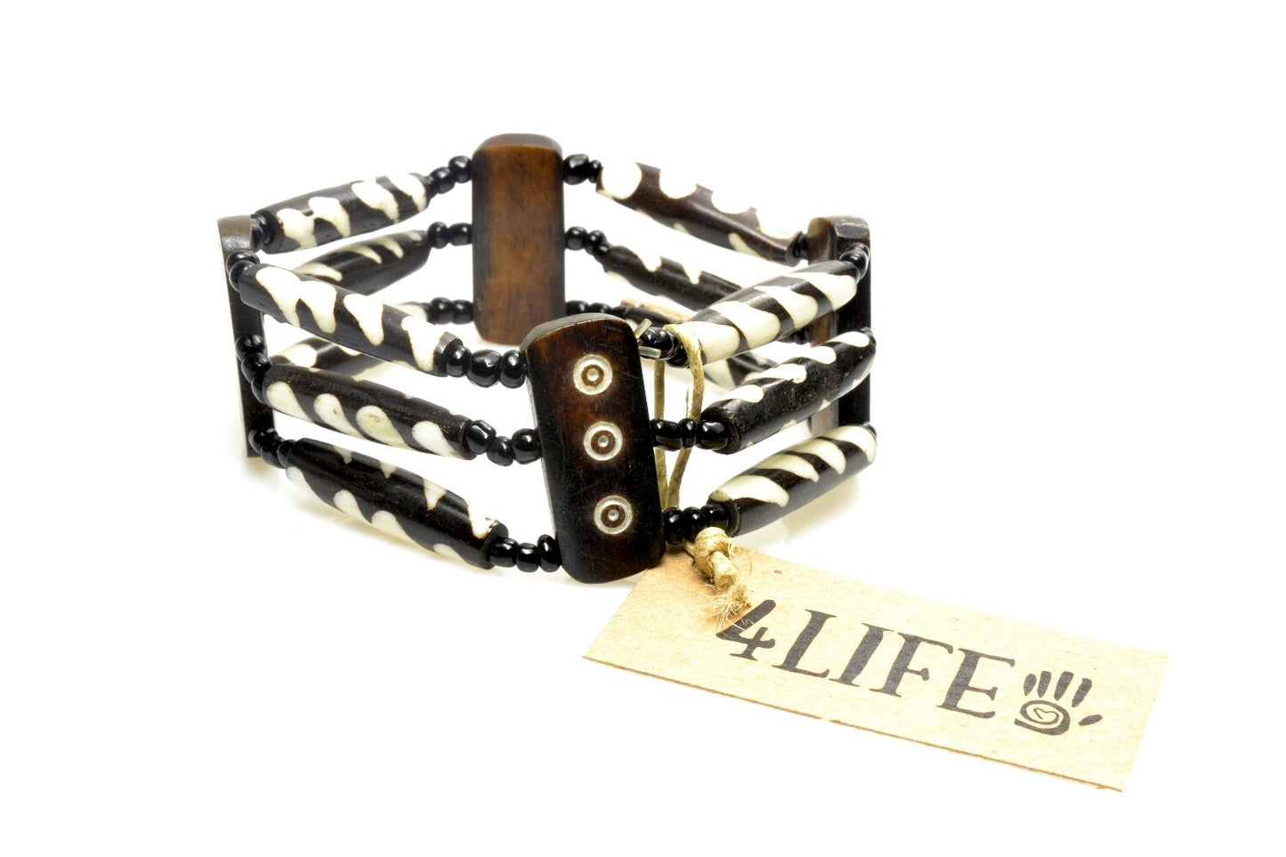 Kenyan Animal Print Bead Bracelet – by North By North East – Signs