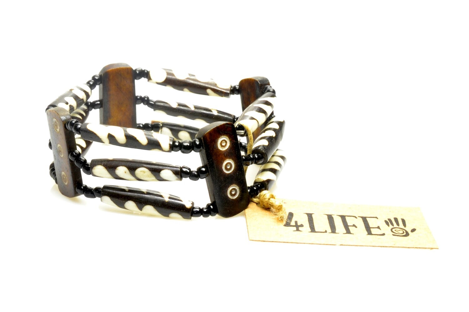 Kenyan Animal Print Bead Bracelet – by North By North East – Signs