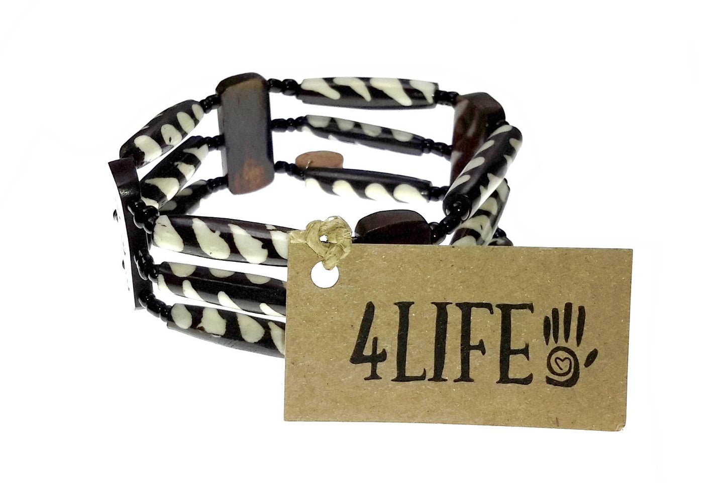 Kenyan Animal Print Bead Bracelet – by North By North East – Signs