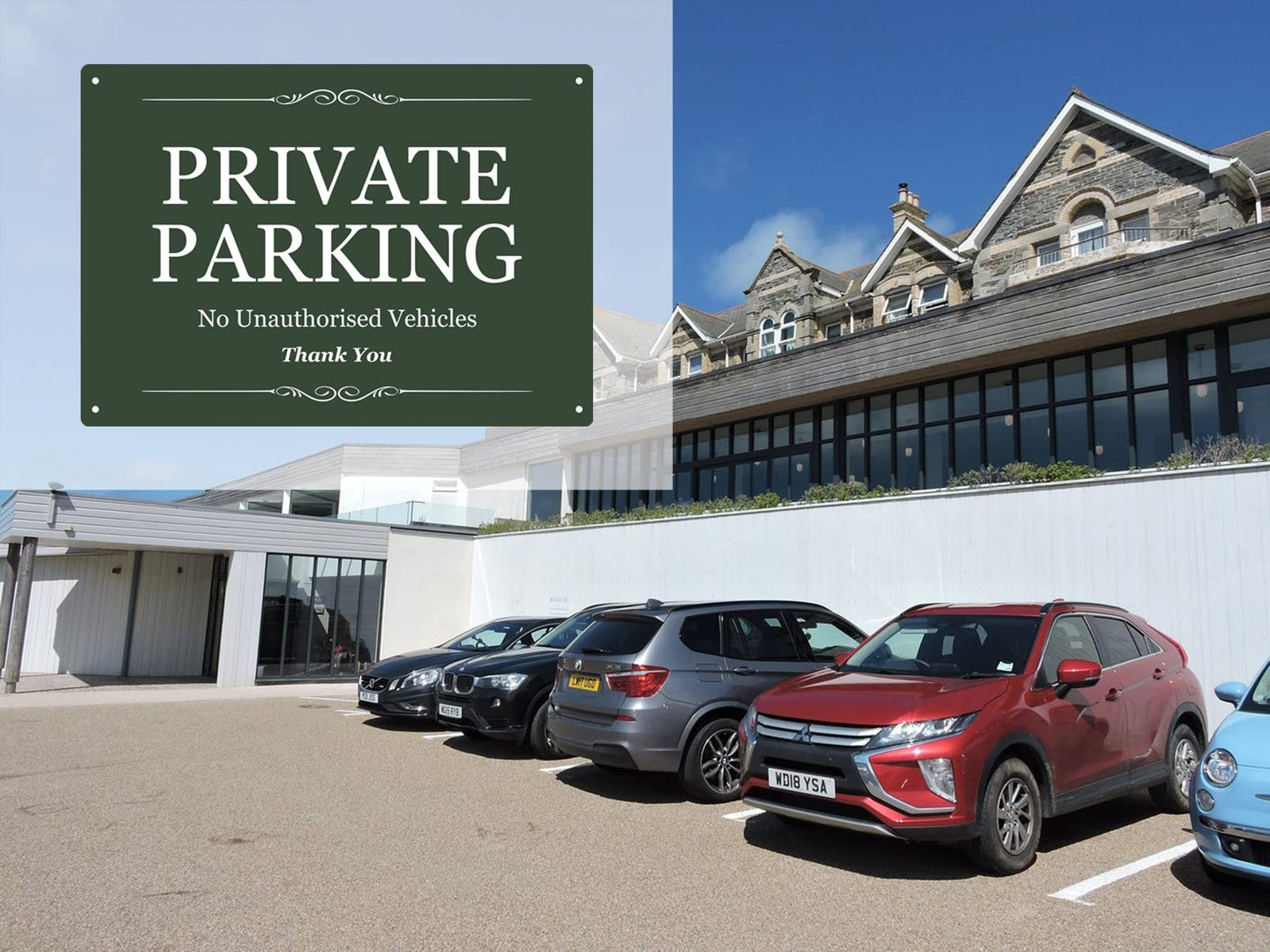 Private Parking - No Unauthorised Vehicles, Residential Parking Parking Parking – by North By North East – Parking Signs