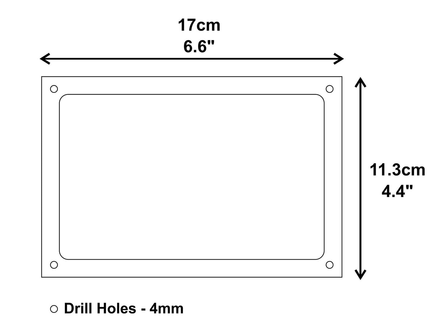 Copper Aluminium Memorial Plaque Mum & Dad – Indoor Outdoor Grave Marker Sign – by North By North East – Safety & Warning Signs