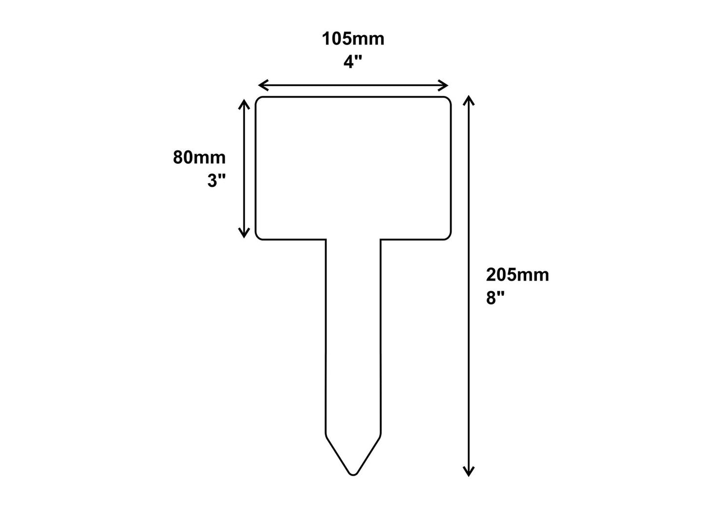 Cat Memorial Stake – Outdoor Grave Marker with Poem | Weatherproof Pet Tribute – by North By North East – Plaques & Nameplates