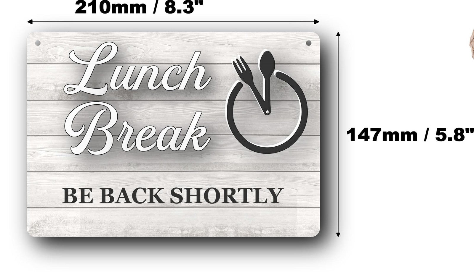 You Left Paw Prints On Our Hearts Gedenkspieß, Herzform, Schwarz – by North By North East – Signs