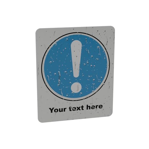 Mandatory Health & Safety Sign - HSE Compliant, Laminated, 3M Backed - 120x100mm (General) – by North By North East – Safety & Warning Signs