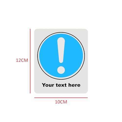 Mandatory Health & Safety Sign - HSE Compliant, Laminated, 3M Backed - 120x100mm (General) – by North By North East – Safety & Warning Signs