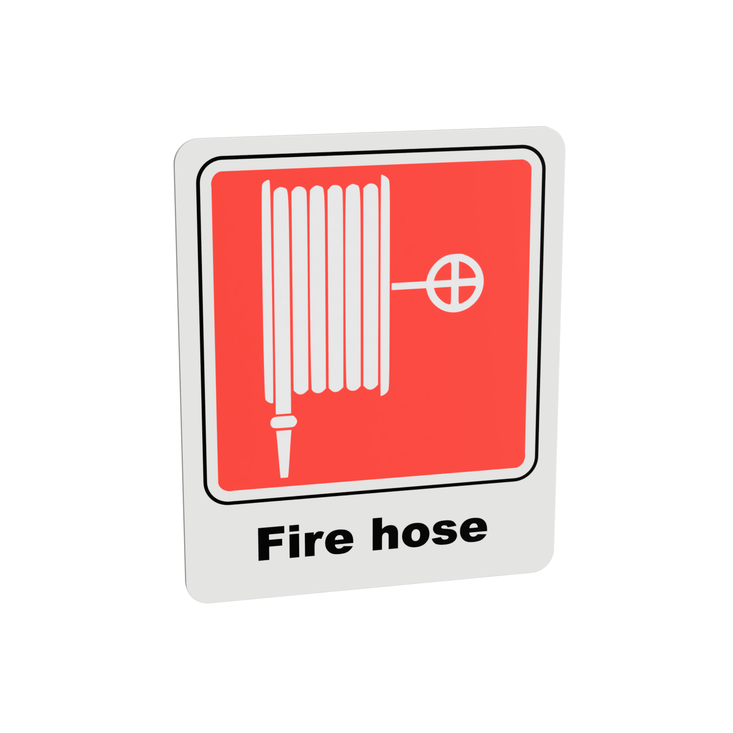 Multipurpose Fire Safety Sign - FIRE HOSE – by origindesigned – Safety & Warning Signs