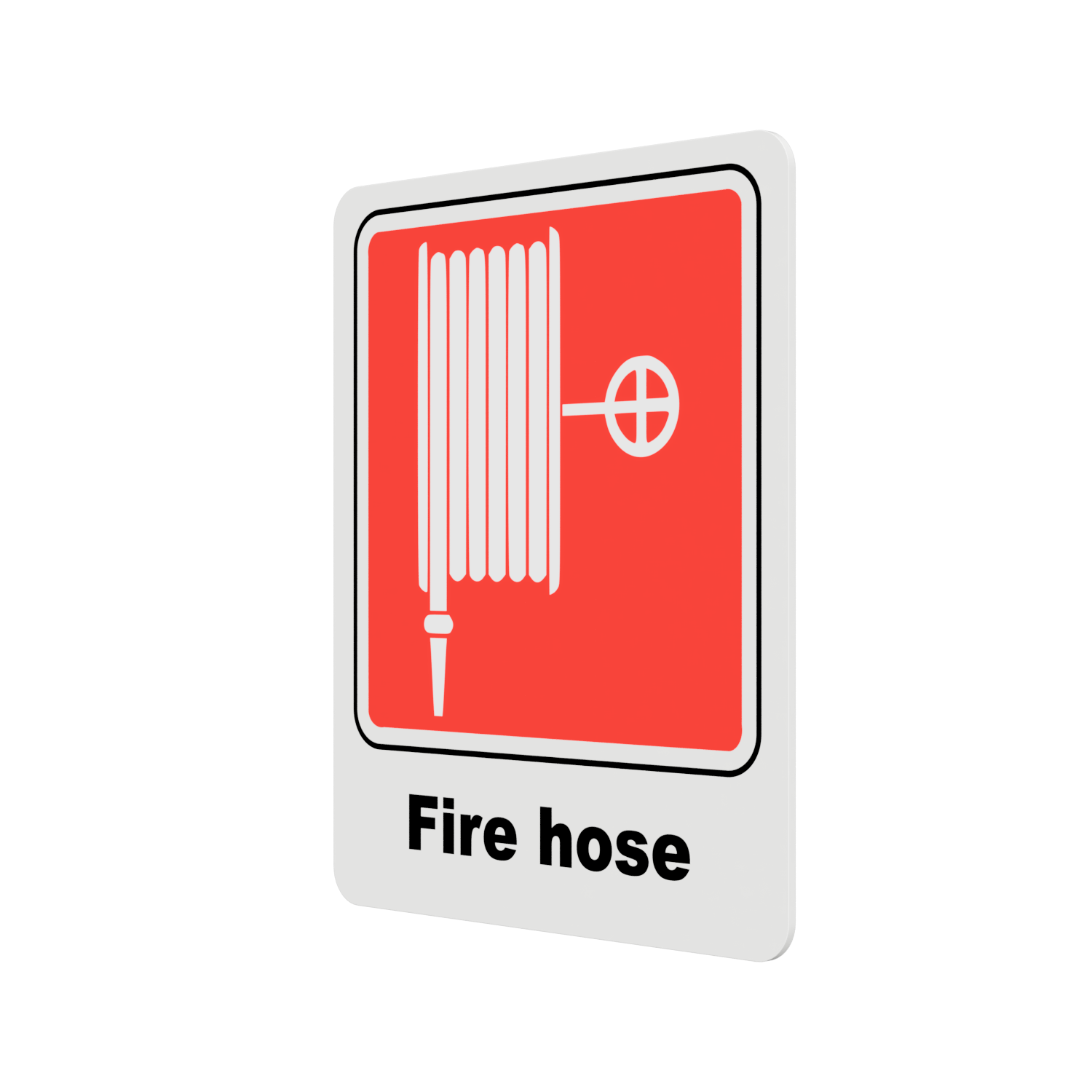 Multipurpose Fire Safety Sign - FIRE HOSE – by origindesigned – Safety & Warning Signs
