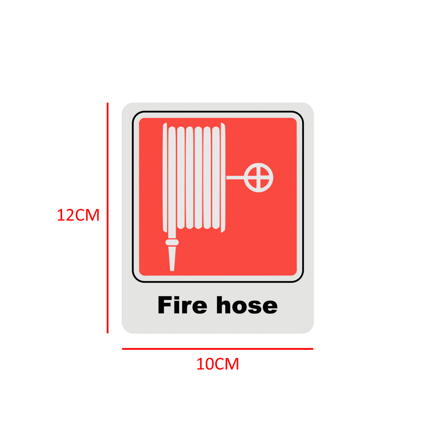 Multipurpose Fire Safety Sign - FIRE HOSE – by origindesigned – Safety & Warning Signs