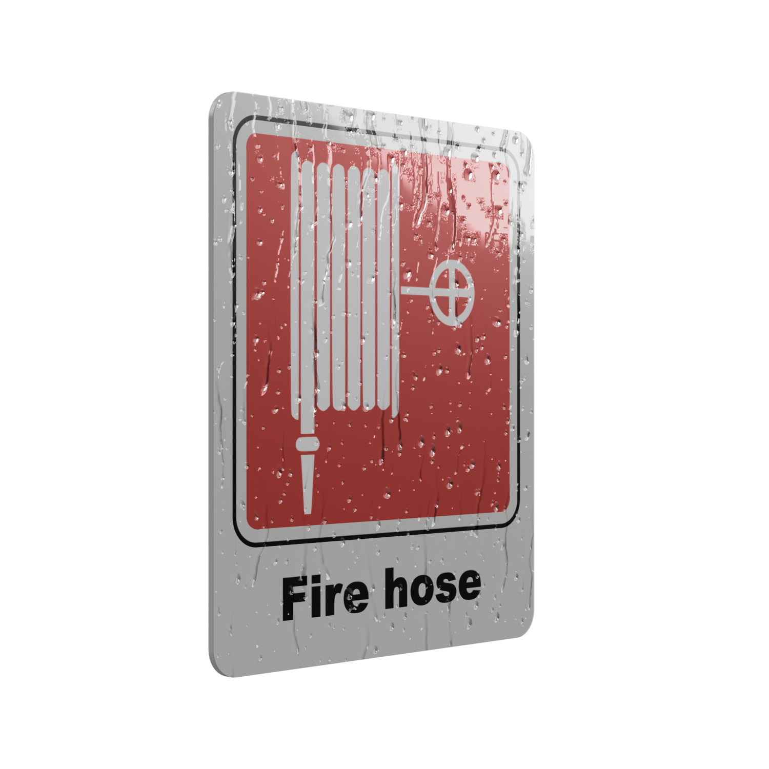 Multipurpose Fire Safety Sign - FIRE HOSE – by origindesigned – Safety & Warning Signs