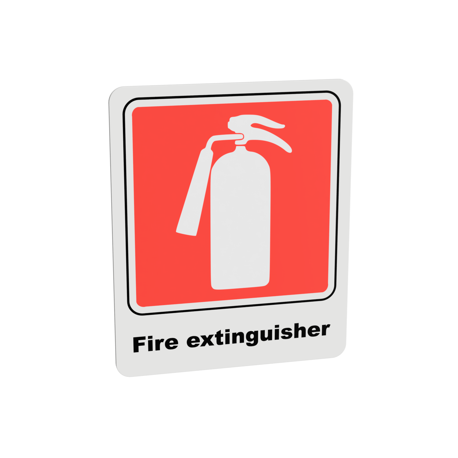 Multipurpose Fire Safety Sign - FIRE EXTINGUISHER – by origindesigned – Safety & Warning Signs