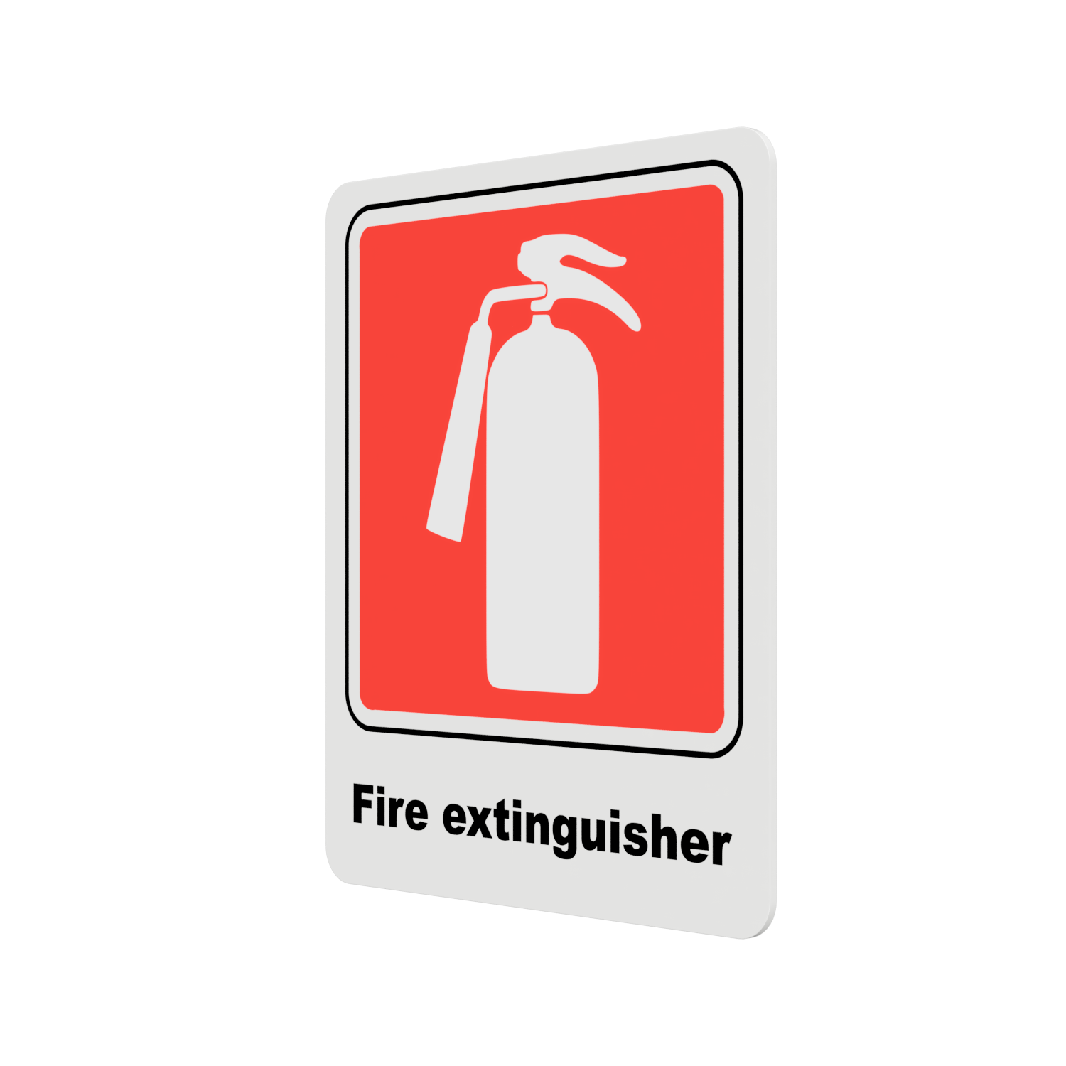 Multipurpose Fire Safety Sign - FIRE EXTINGUISHER – by origindesigned – Safety & Warning Signs