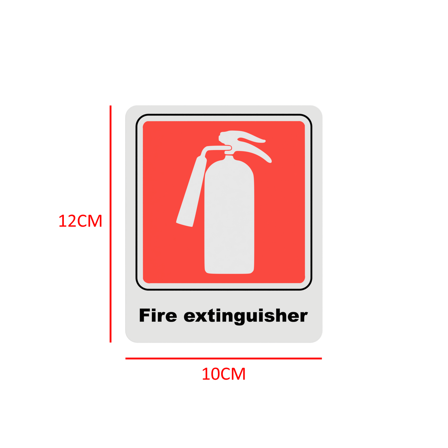 Multipurpose Fire Safety Sign - FIRE EXTINGUISHER – by origindesigned – Safety & Warning Signs