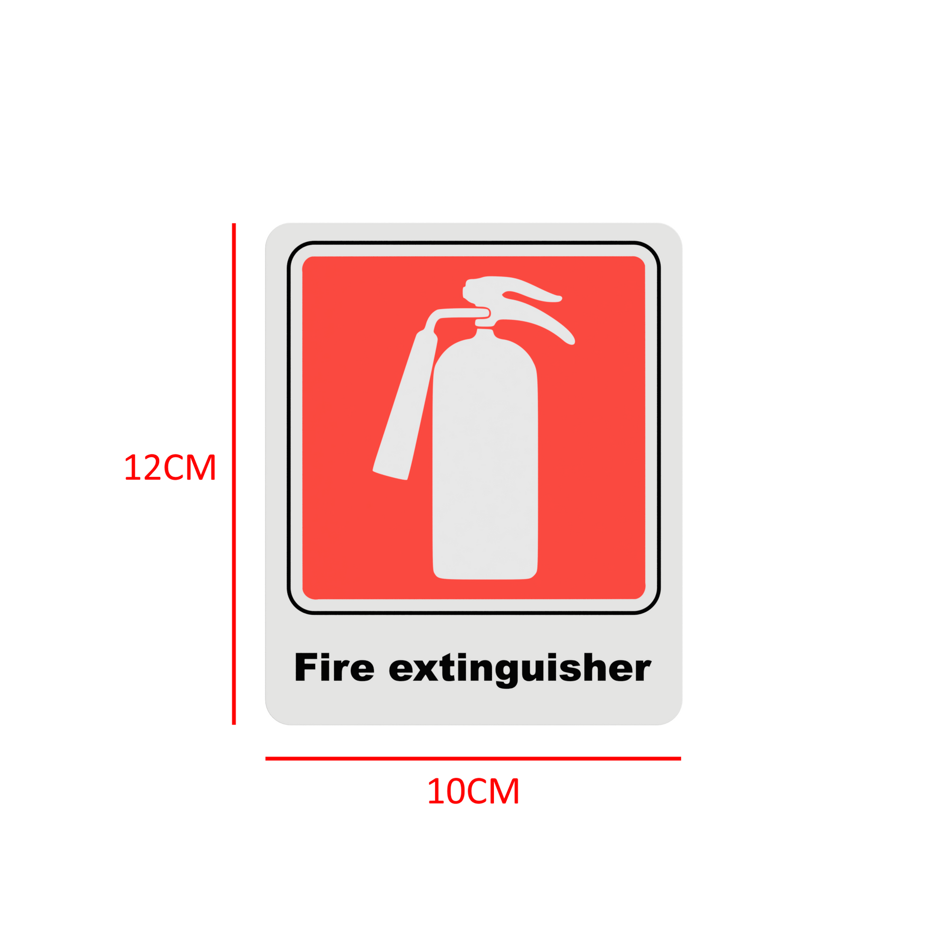 Multipurpose Fire Safety Sign - FIRE EXTINGUISHER – by origindesigned – Safety & Warning Signs