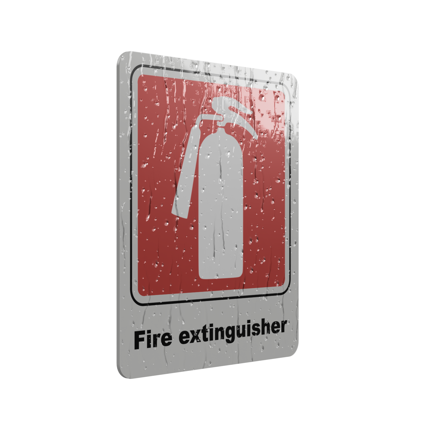 Multipurpose Fire Safety Sign - FIRE EXTINGUISHER – by origindesigned – Safety & Warning Signs