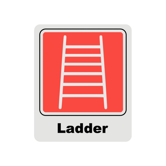Multipurpose Fire Safety Sign - LADDER – by origindesigned – Safety & Warning Signs