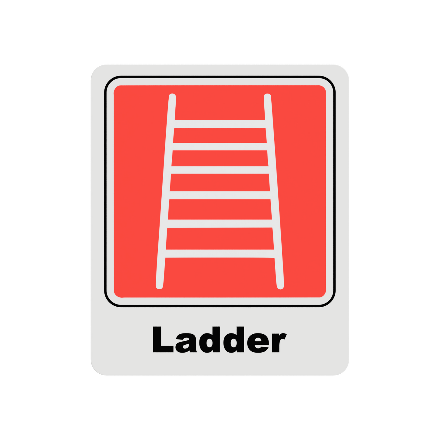 Multipurpose Fire Safety Sign - LADDER – by origindesigned – Safety & Warning Signs