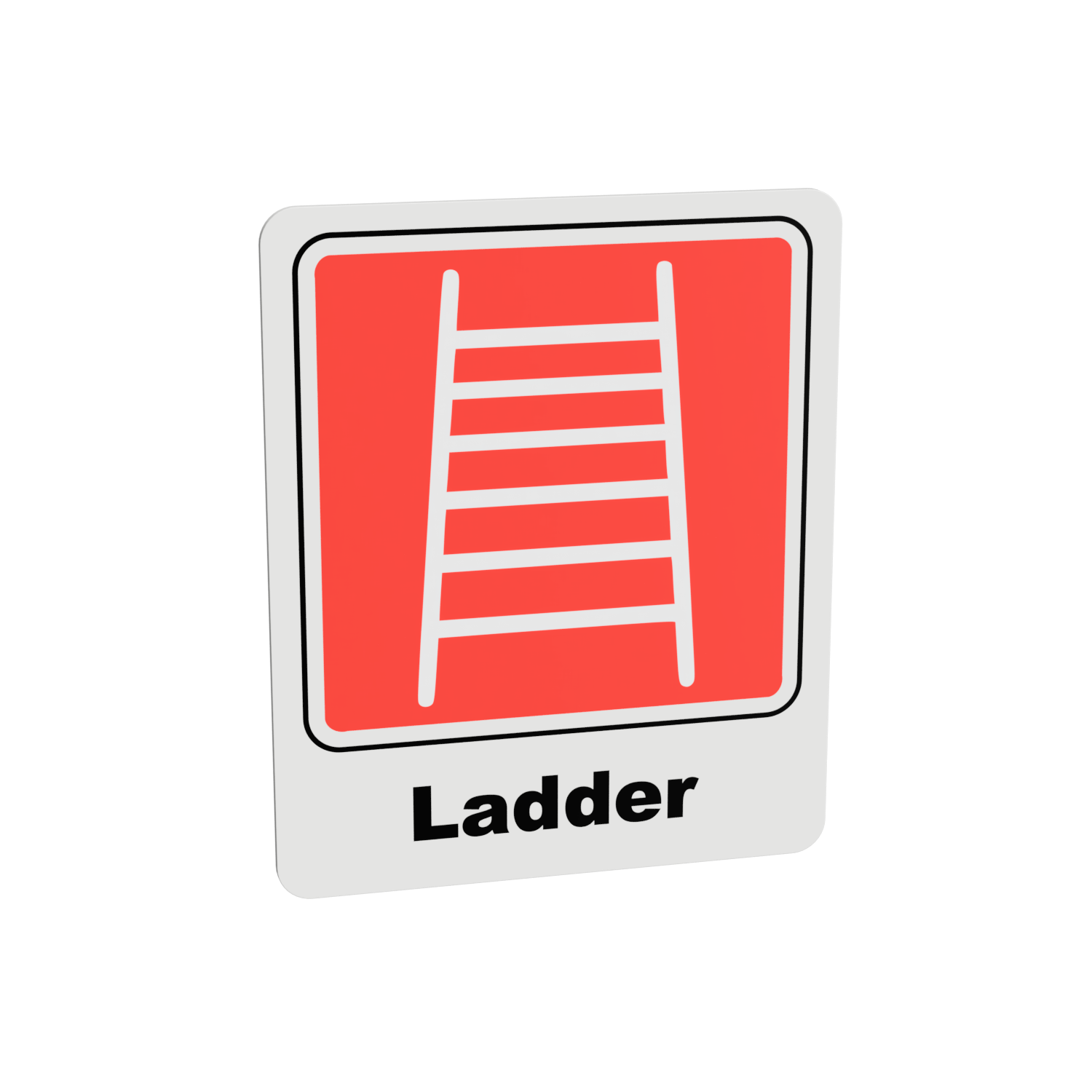 Multipurpose Fire Safety Sign - LADDER – by origindesigned – Safety & Warning Signs