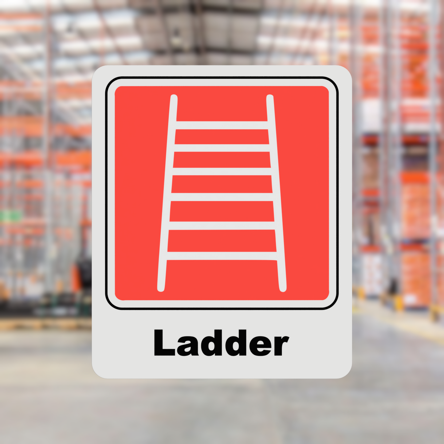 Multipurpose Fire Safety Sign - LADDER – by origindesigned – Safety & Warning Signs