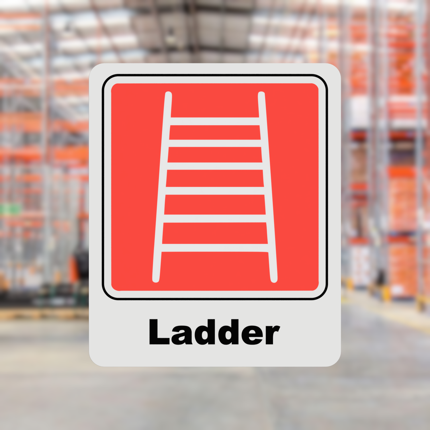 Multipurpose Fire Safety Sign - LADDER – by origindesigned – Safety & Warning Signs