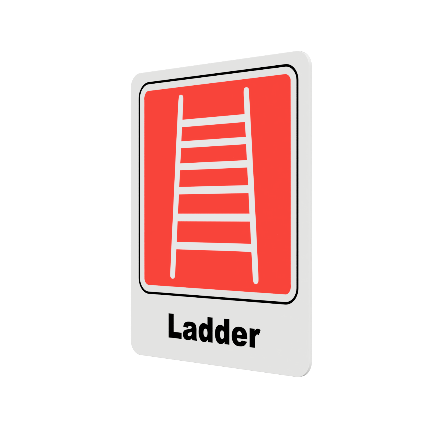 Multipurpose Fire Safety Sign - LADDER – by origindesigned – Safety & Warning Signs
