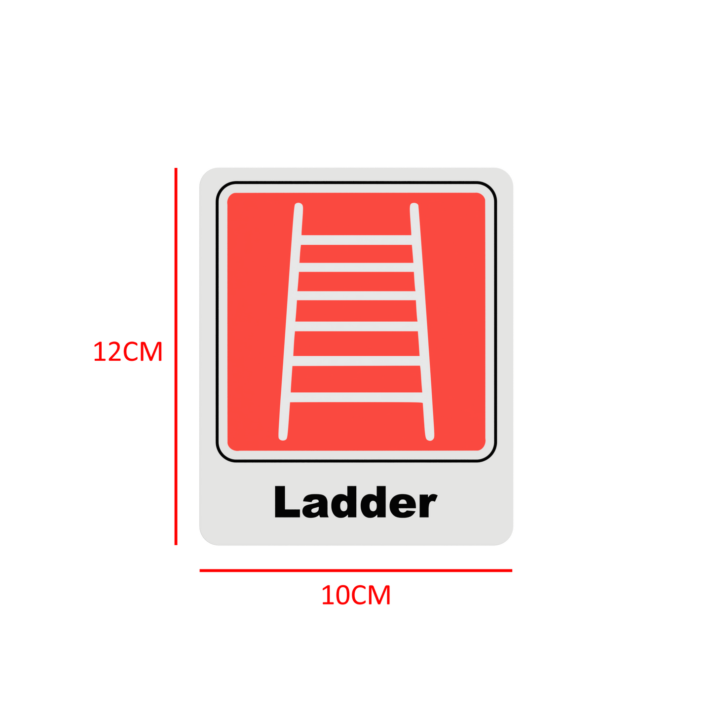 Multipurpose Fire Safety Sign - LADDER – by origindesigned – Safety & Warning Signs