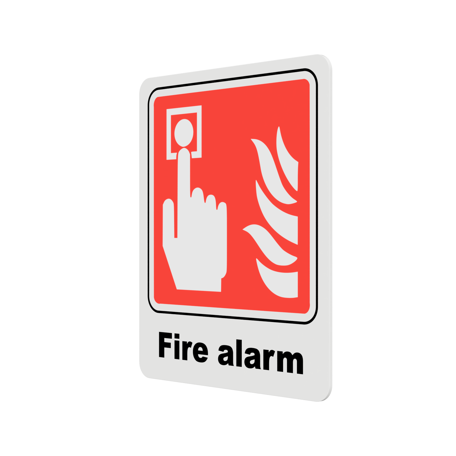 Multipurpose Fire Safety Sign - FIRE ALARM – by origindesigned – Safety & Warning Signs