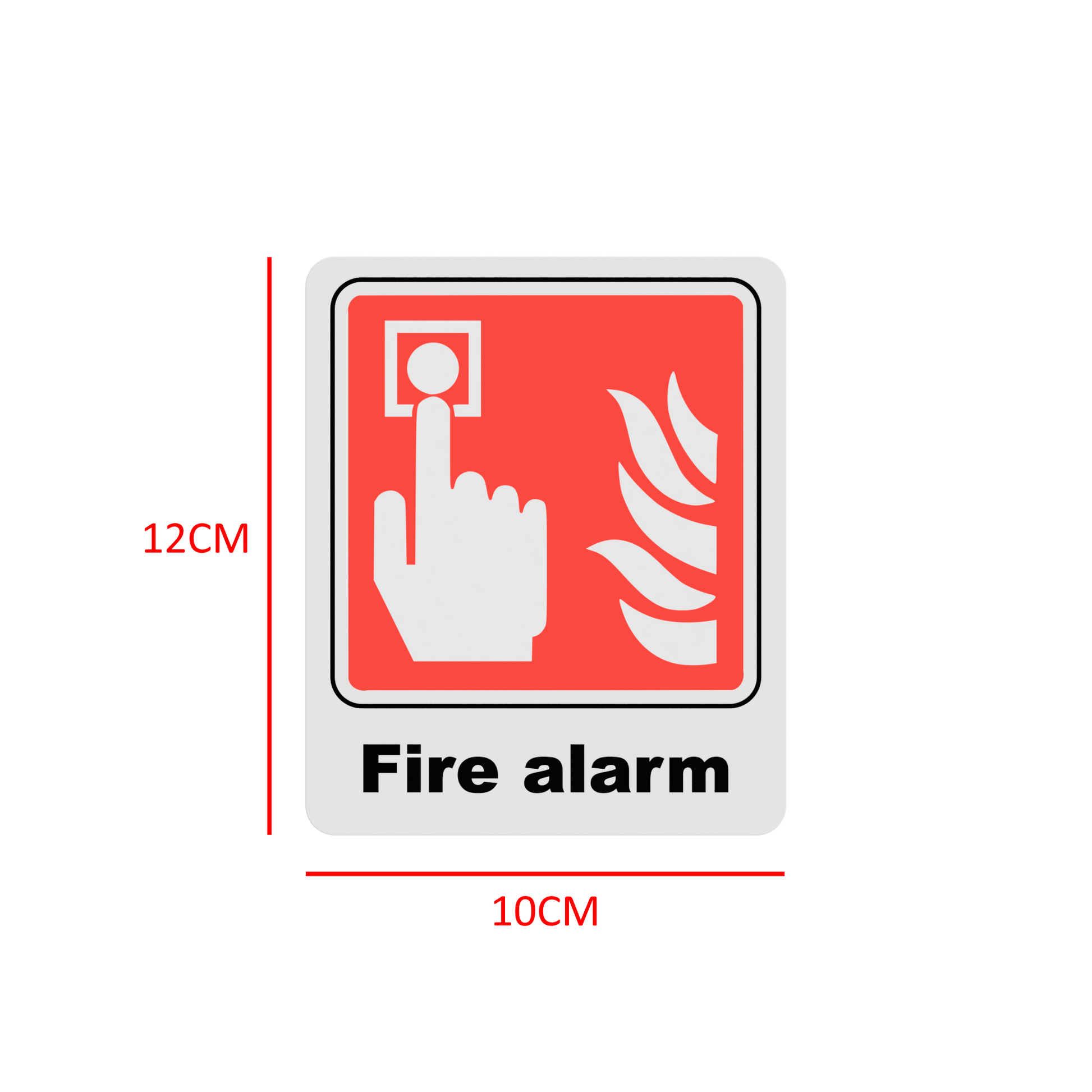 Multipurpose Fire Safety Sign - FIRE ALARM – by origindesigned – Safety & Warning Signs