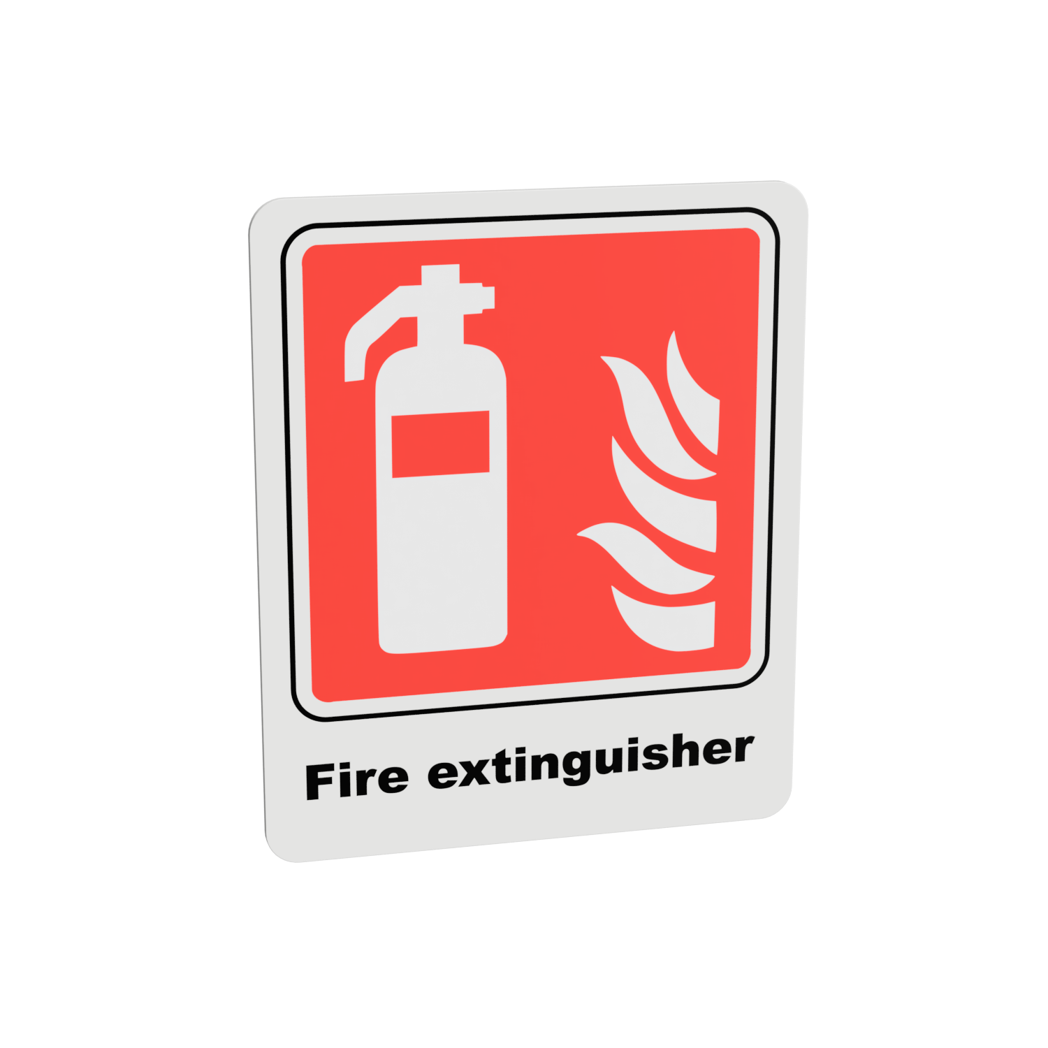Multipurpose Fire Safety Sign - FLAME – by origindesigned – Safety & Warning Signs