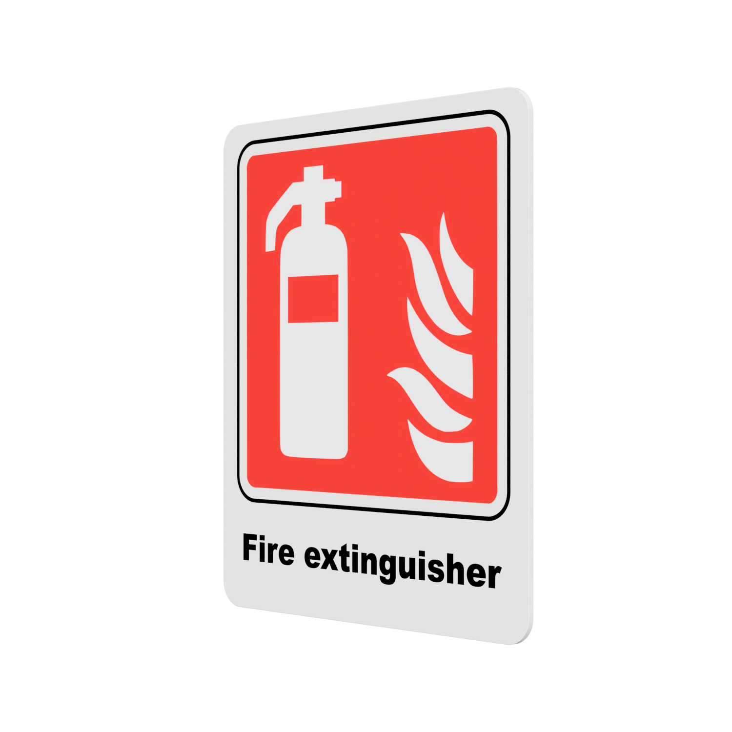 Multipurpose Fire Safety Sign - FLAME – by origindesigned – Safety & Warning Signs