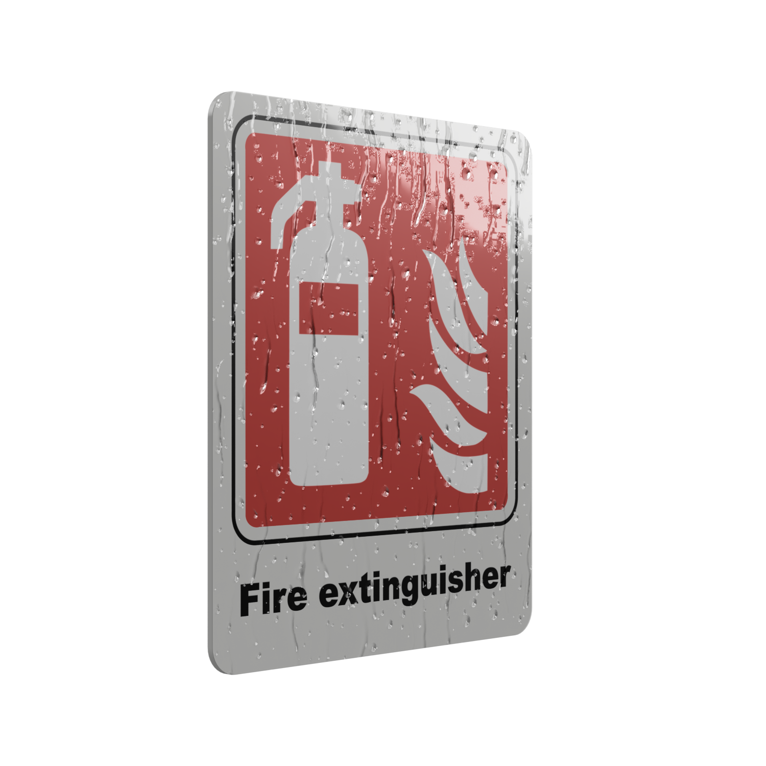 Multipurpose Fire Safety Sign - FLAME – by origindesigned – Safety & Warning Signs