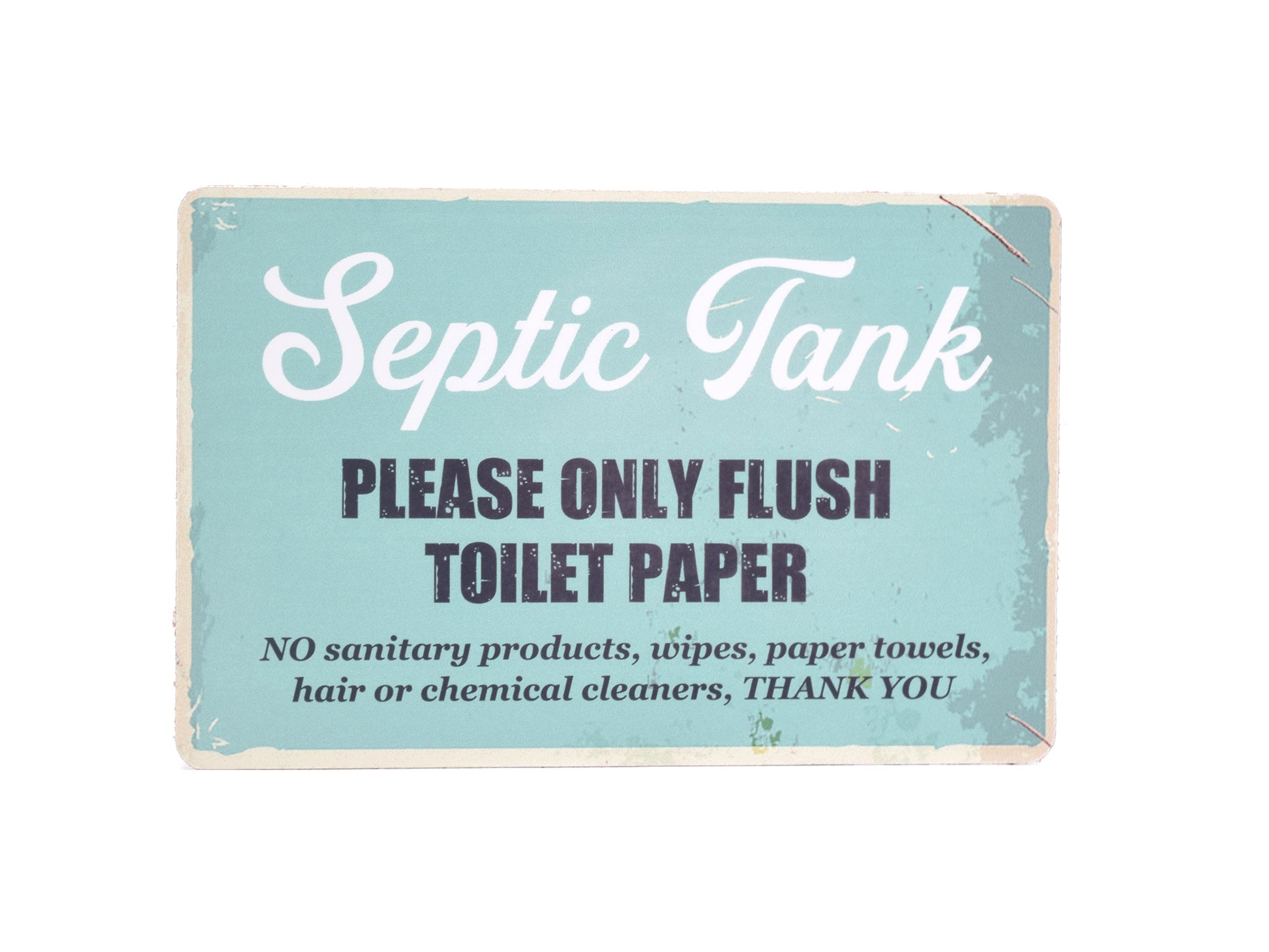 Rustic Metal Septic Tank Sign – by origindesigned – Signs