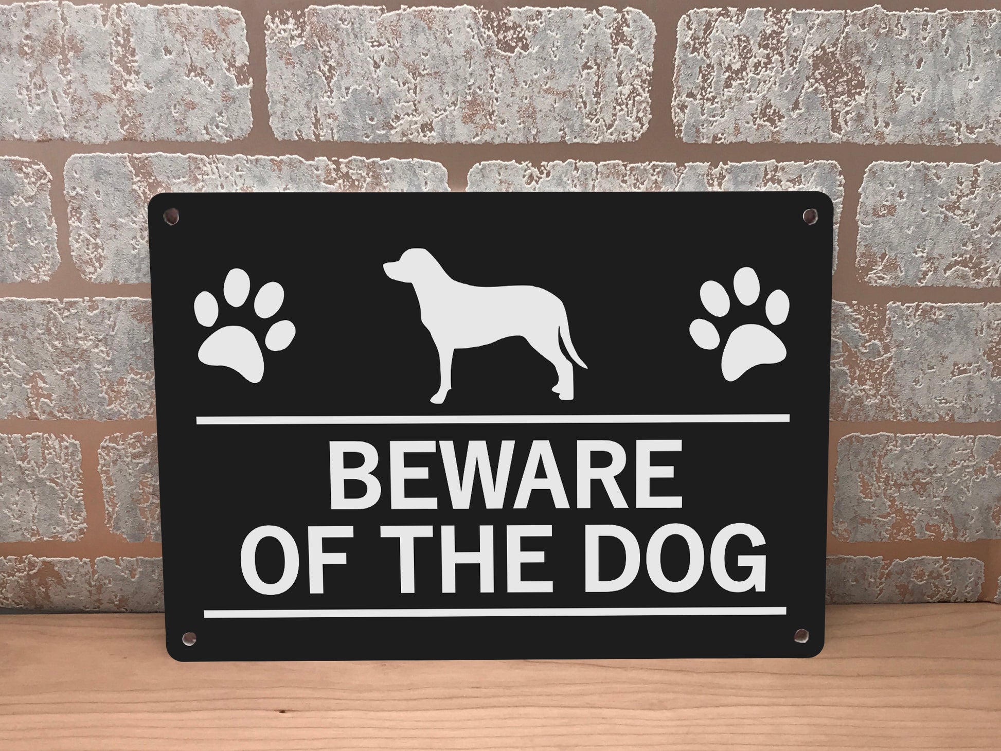 Beware of the Dog / Dogs Notice Sign – by origindesigned – Signs